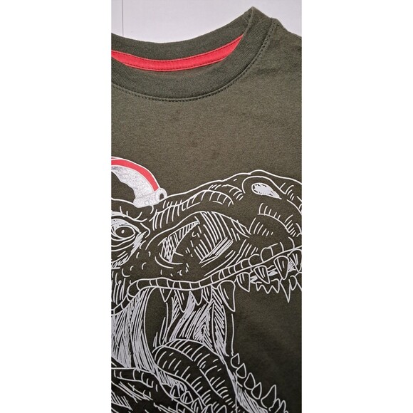 Wonder Nation Boys Large 10-12 Green Dinosaur T Shirt - Picture 2 of 8
